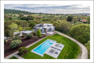 Paso Robles Contemporary Home For Sale - Wine Country Contemporary Home w/ Pool & Vineyard Potential