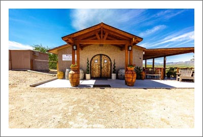 Arizona Winery For Sale - Winery, Vineyard and Tasting Room - Irrigated Greenhouse & Home