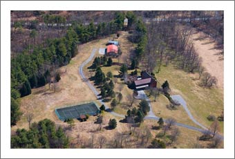 Virginia Vineyard Land For Sale - 69 Acres - Large Wine Country Home w/ Stocked Pond