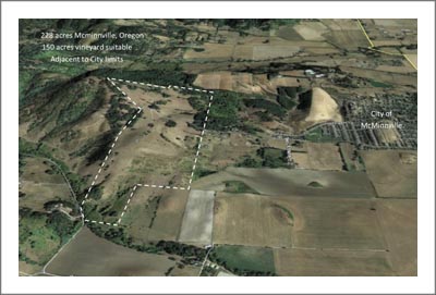 McMinnville AVA Farm Land For Sale - Vineyard Potential - Two Homes w/ Multiple Outbuildings - WineCountryLand