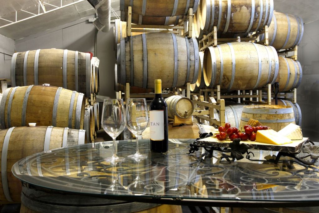 Sonoma County Winery & Vineyard For Sale - Barrel Room